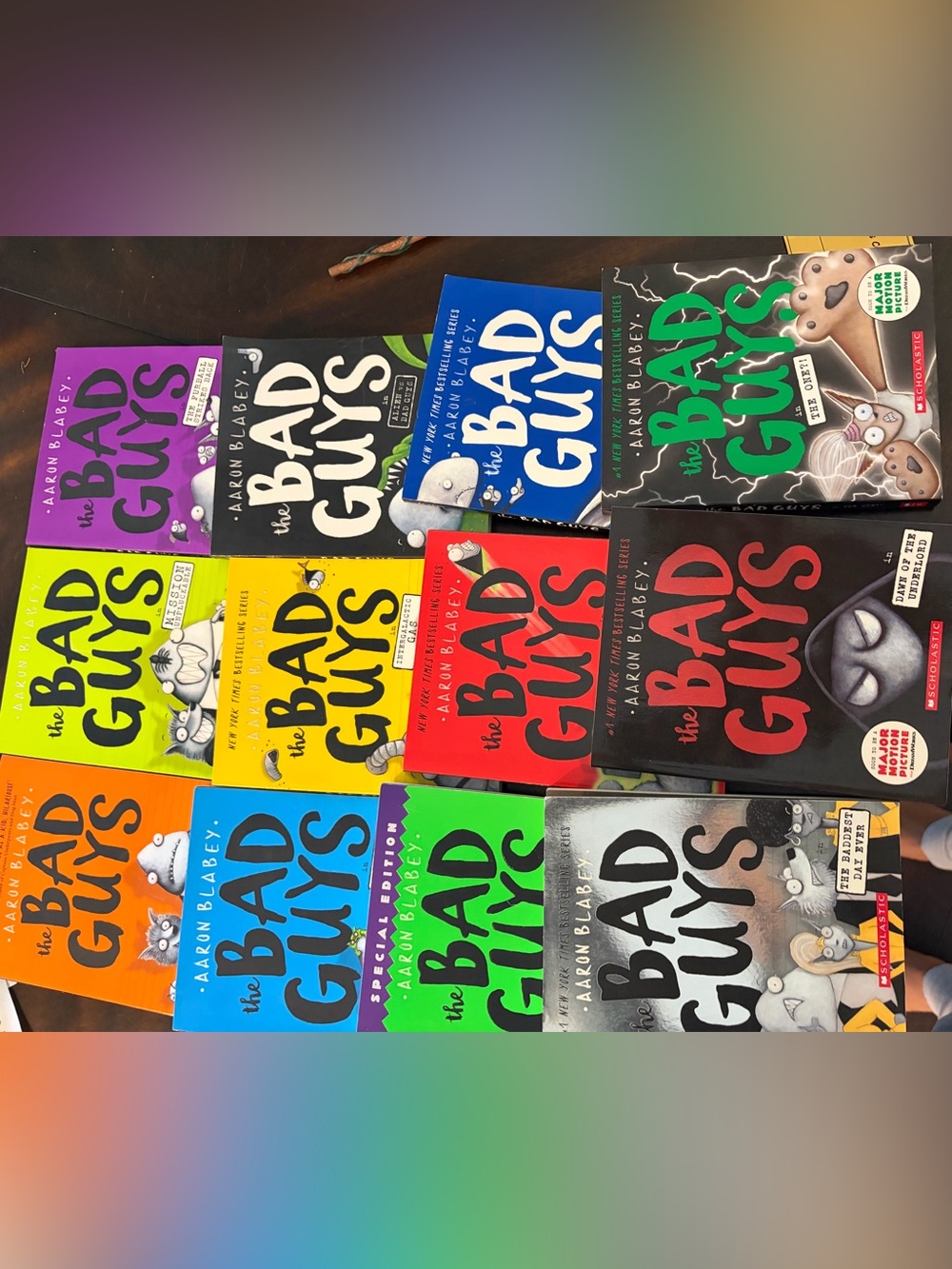 Lot of 13 Bad Guys Books Paperback